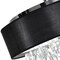 Cwi Lighting Dash 4 Light Drum Shade Chandelier With Chrome Finish 5443P18C (Black) - alternate 5